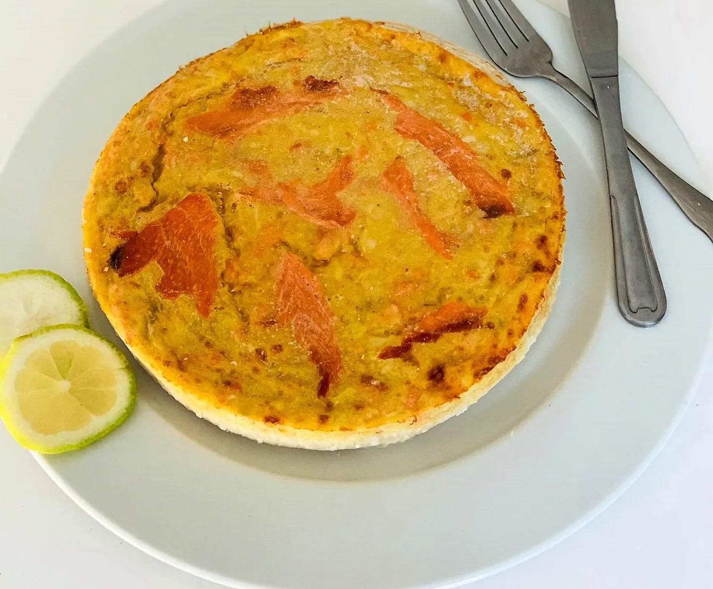 Quiche au saumon fumé 14cm