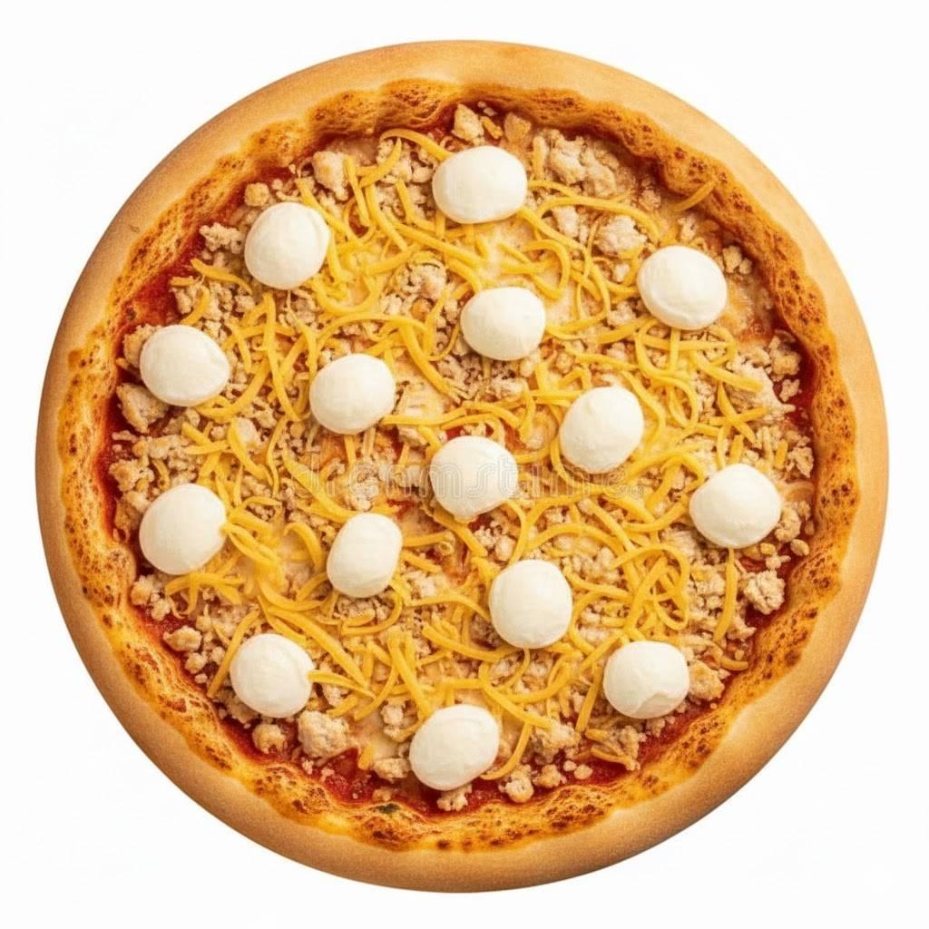 Pizza Poulet Haché 3 Fromages