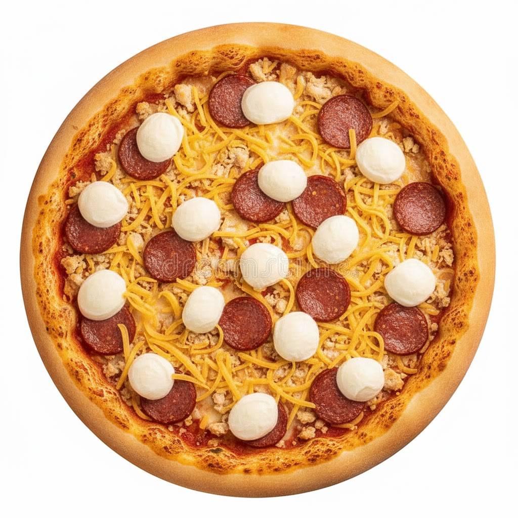 Pizza Merguez 3 Fromages