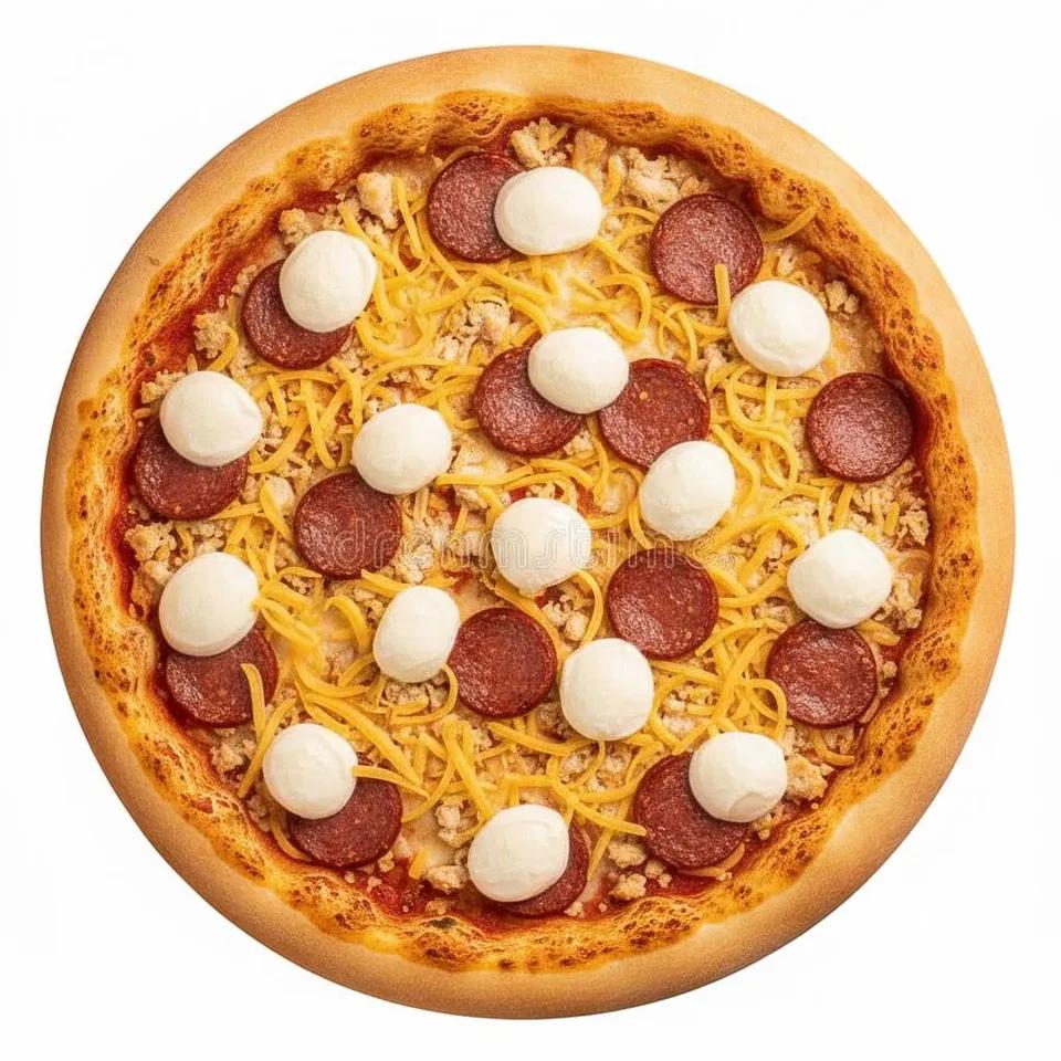 Pizza Merguez 3 Fromages