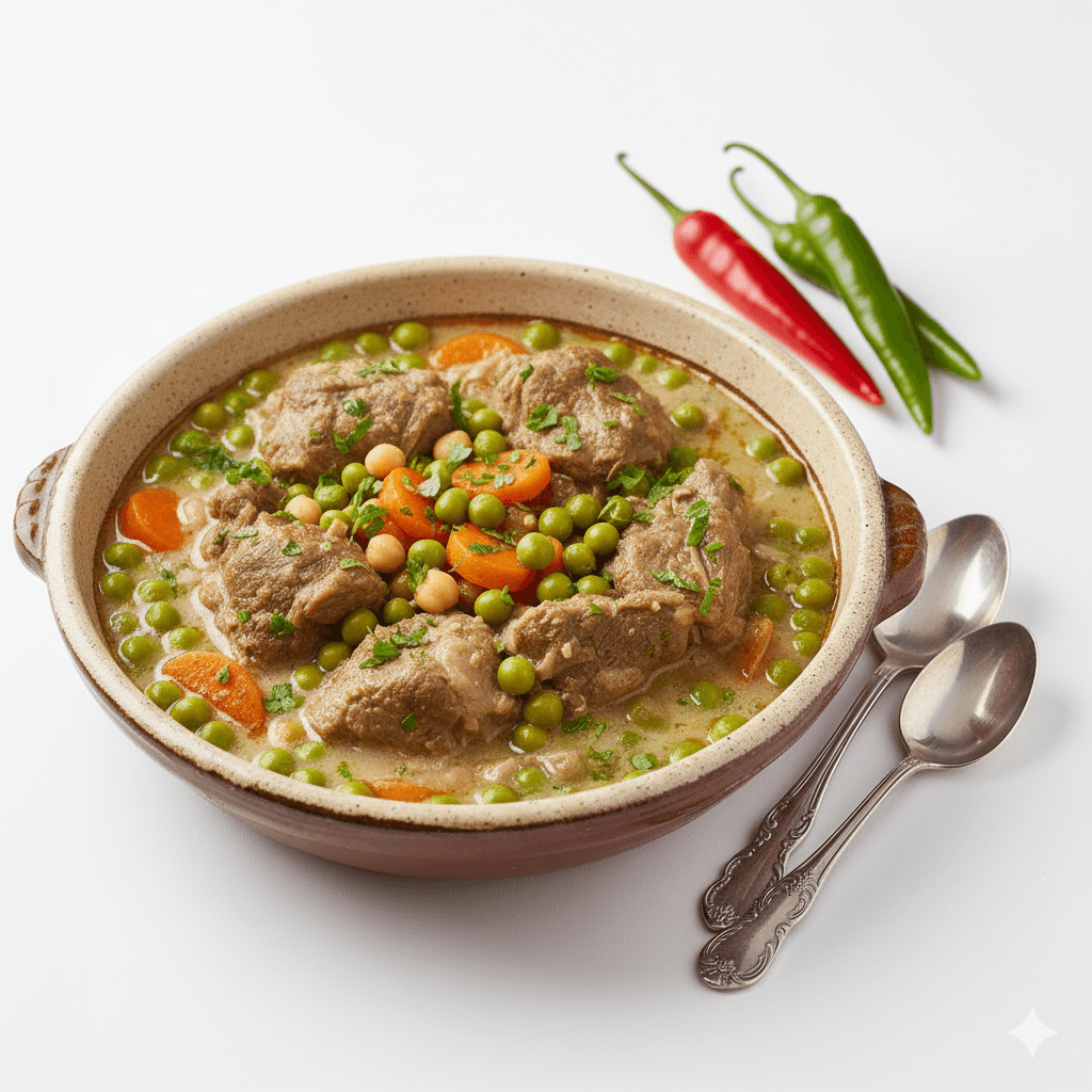 Plat Djelbana poulet