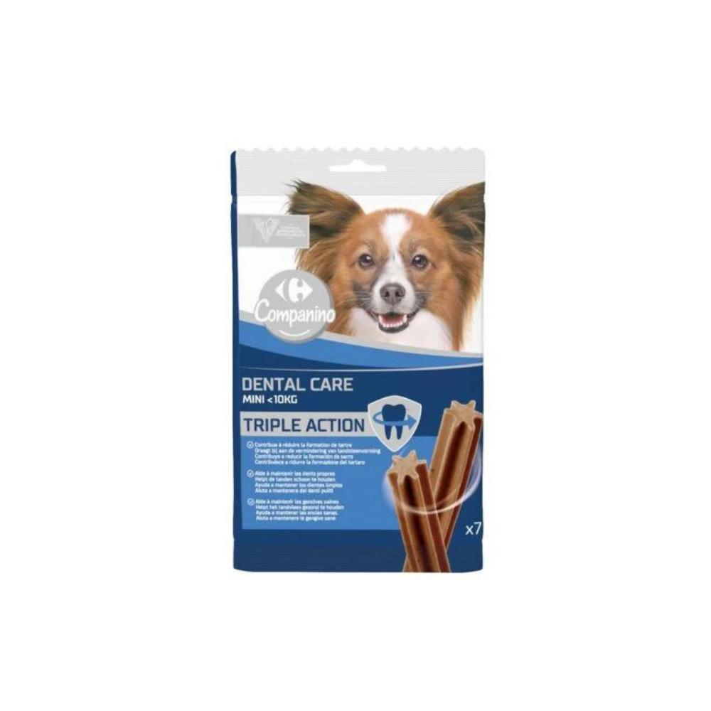 Récompense pour Chien Mini Sticks Dental Care Carrefour Companino 110g