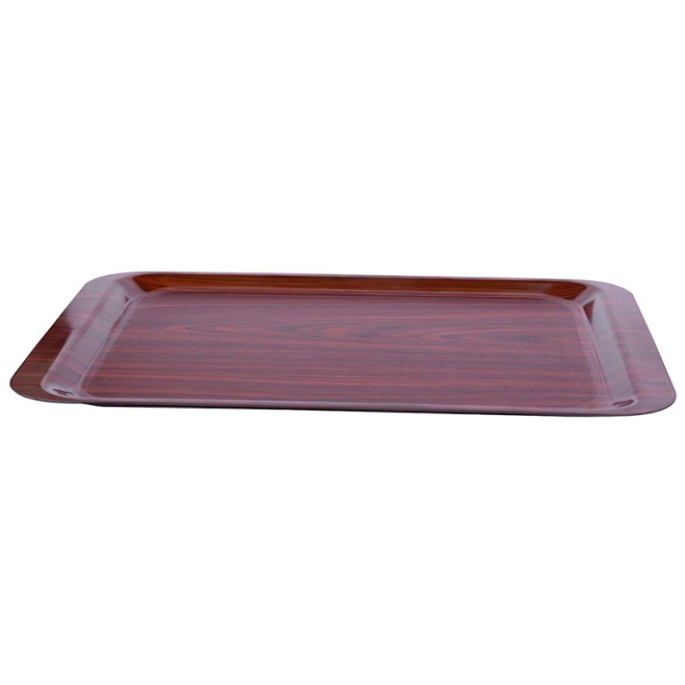 Plateau en Bois Anti-Derapant 37x53cm