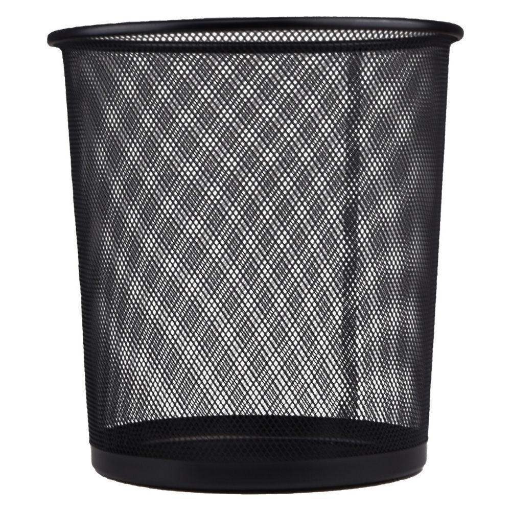 Corbeille à Papier Maille Noire