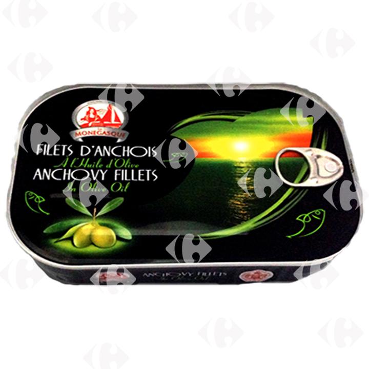 Anchois À L'Huile La Monégasque 180G