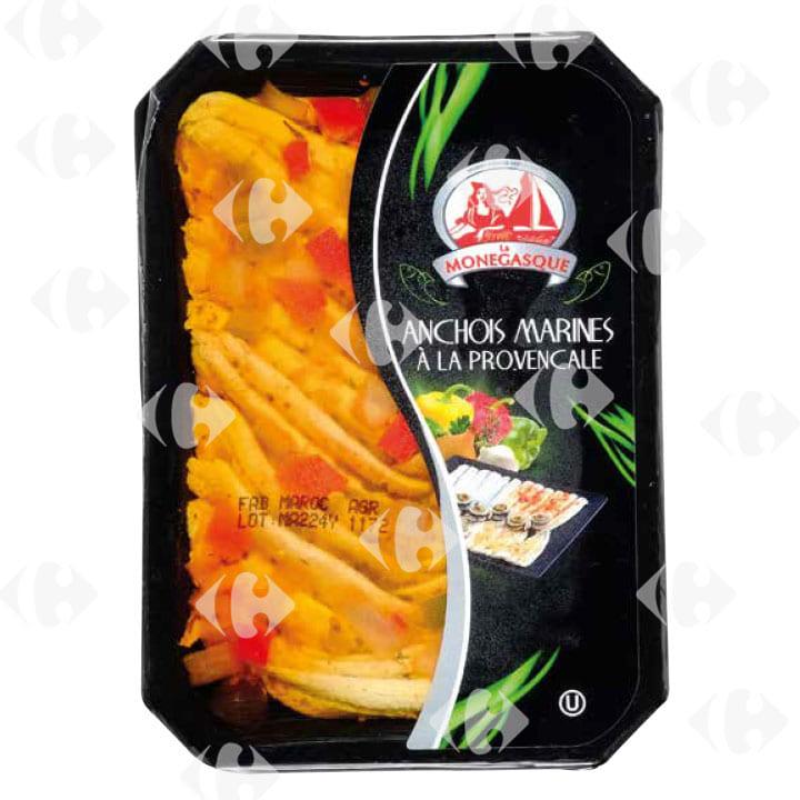 Anchois Marinés Orientale La Monegasque 200g.