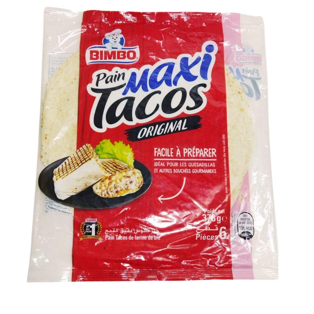 Tacos Maxi Original Bimbo 378g 6 unités.