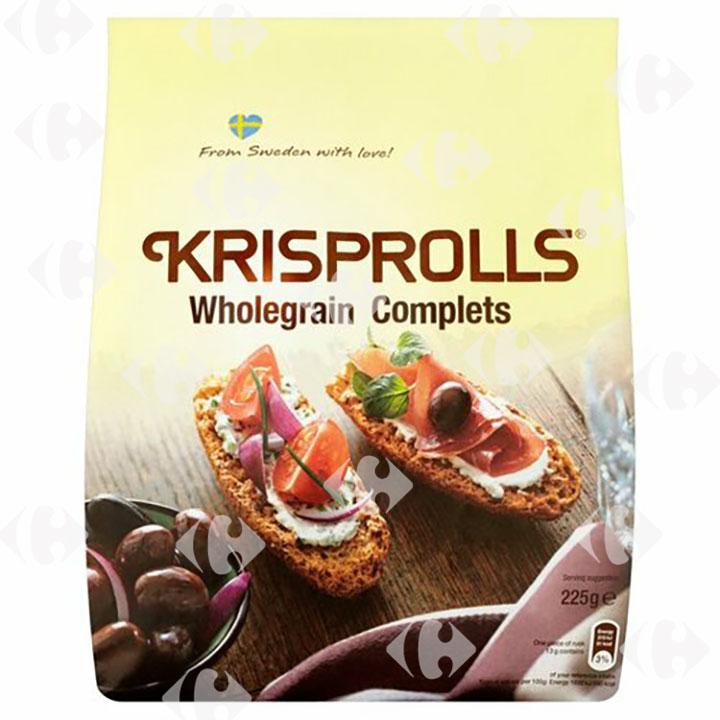 Pains Grillés Blé Complet Krisprolls 225g