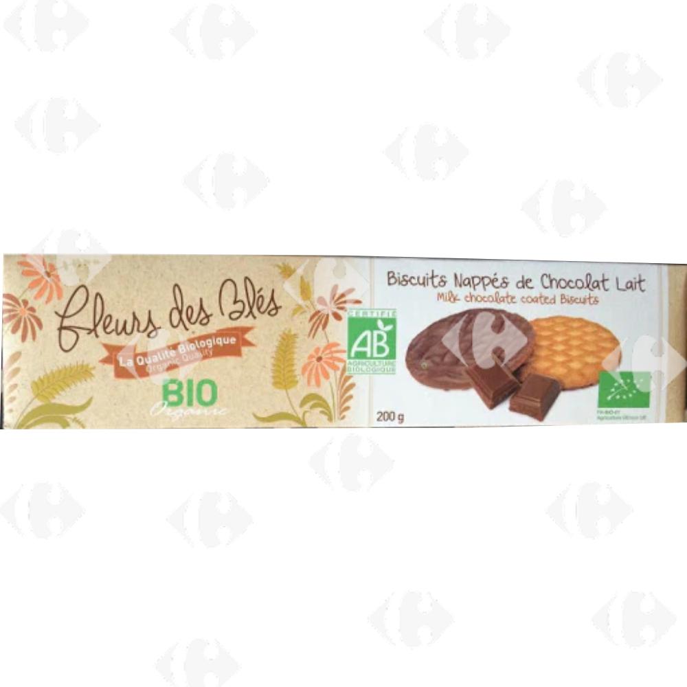 Sablé au Chocolat au Lait Bio Fleurs des Blés 200g