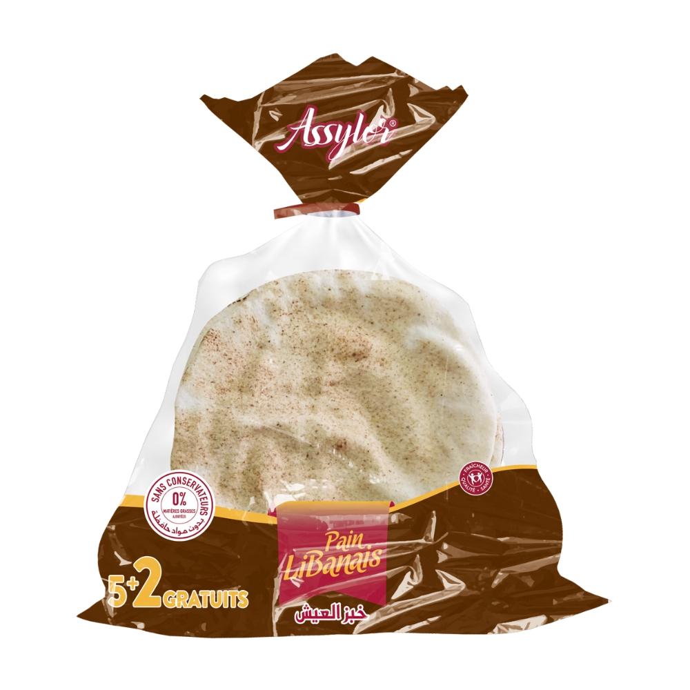 Pain Libanais Complet 20cm Assylor 5 pièces 200g