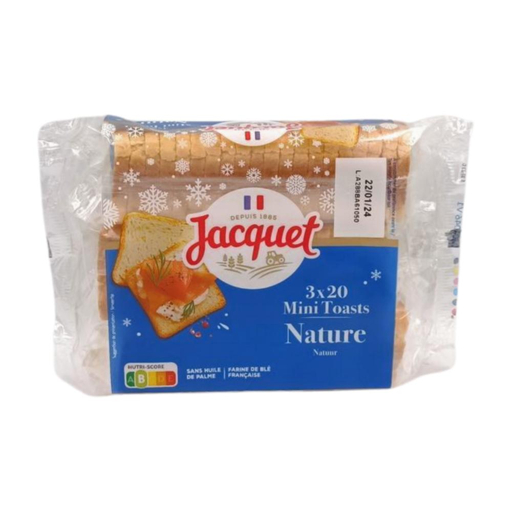 Assortiment Mini Canapés Nature Jacquet 255g.