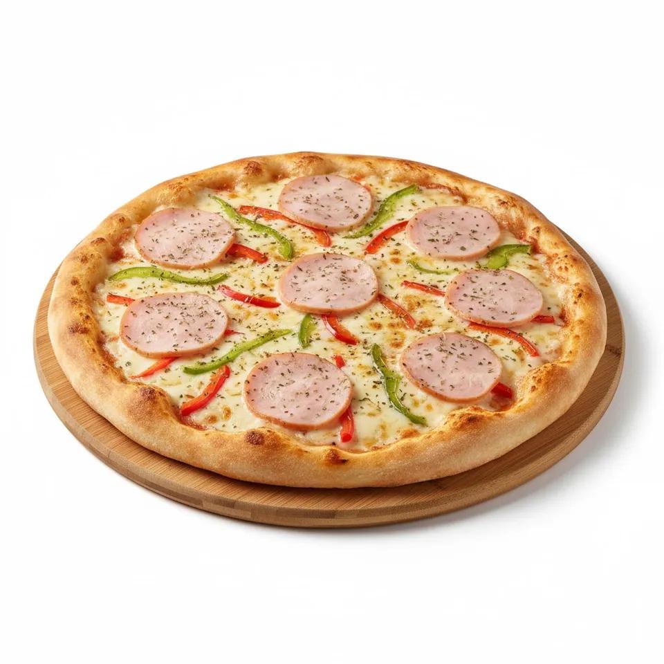 Pizza Américaine Boisée dinde fumée