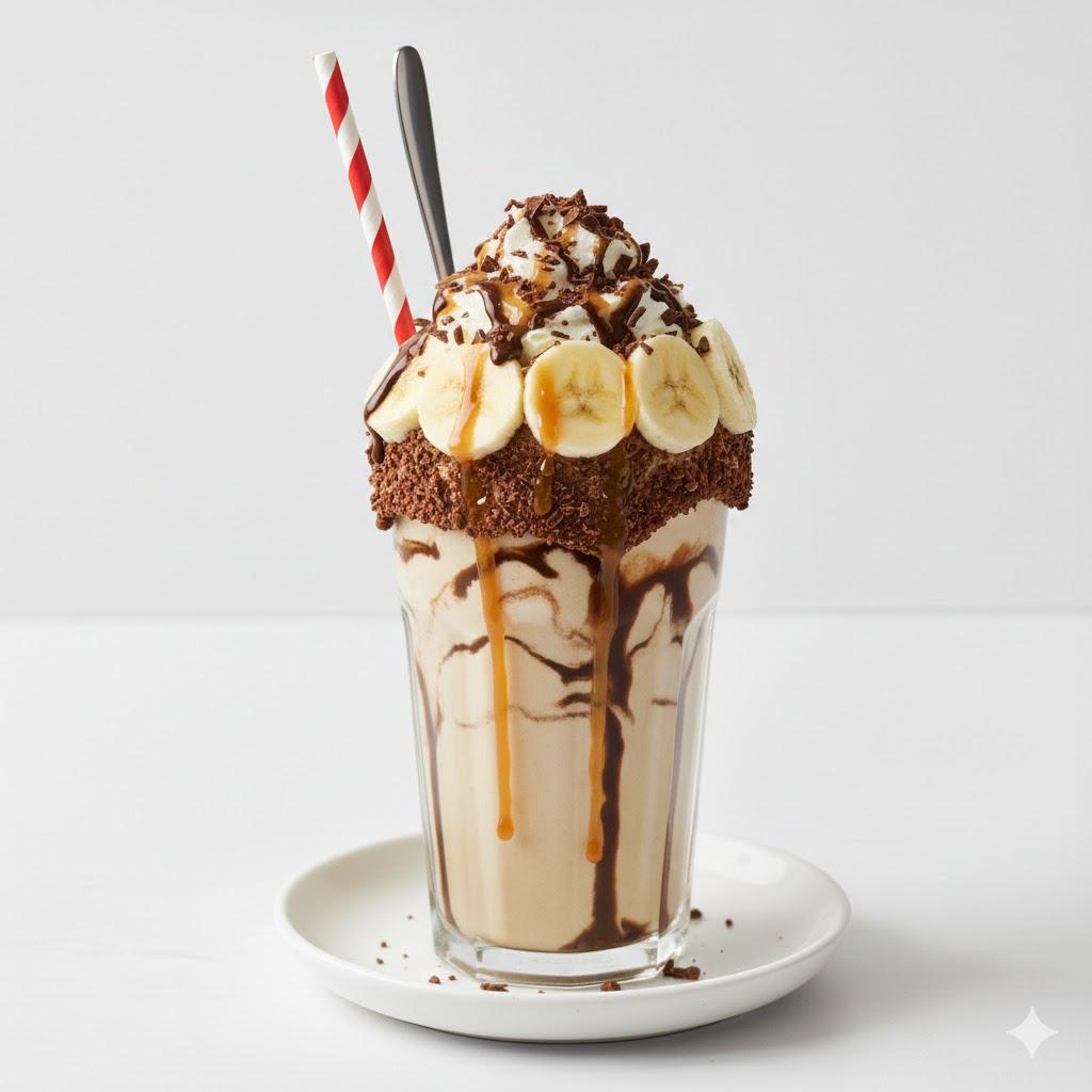 Milkshake Nutella - banane