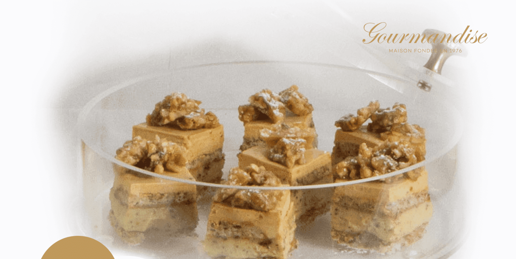 Gâteaux soirées pralin