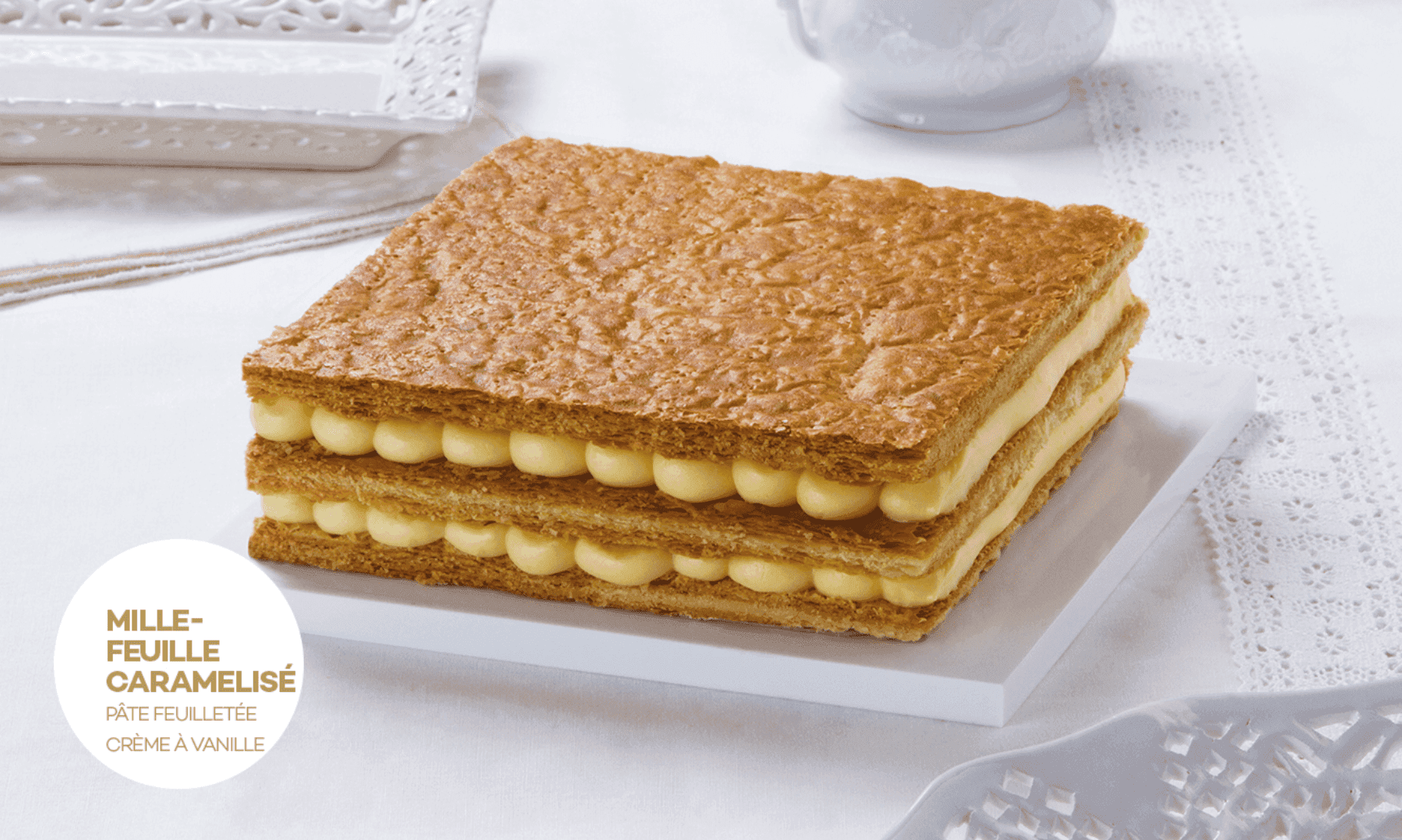 Millefeuille caramélisé