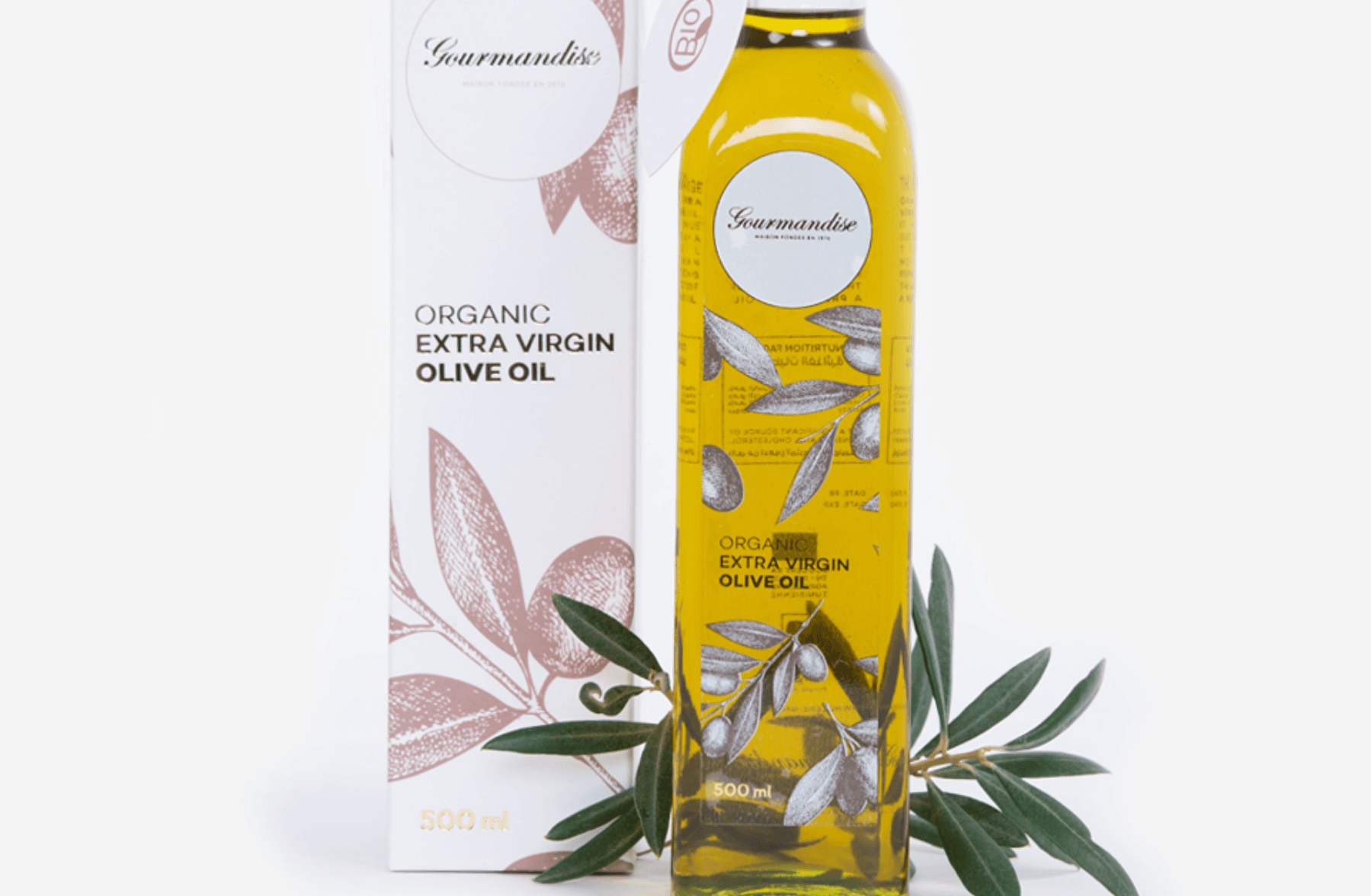 Huile d’olive bio 1⁄2 litre