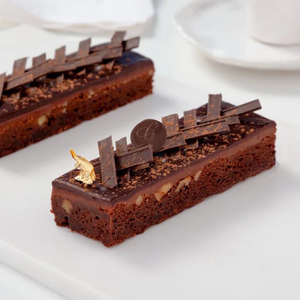 Brownie caramel