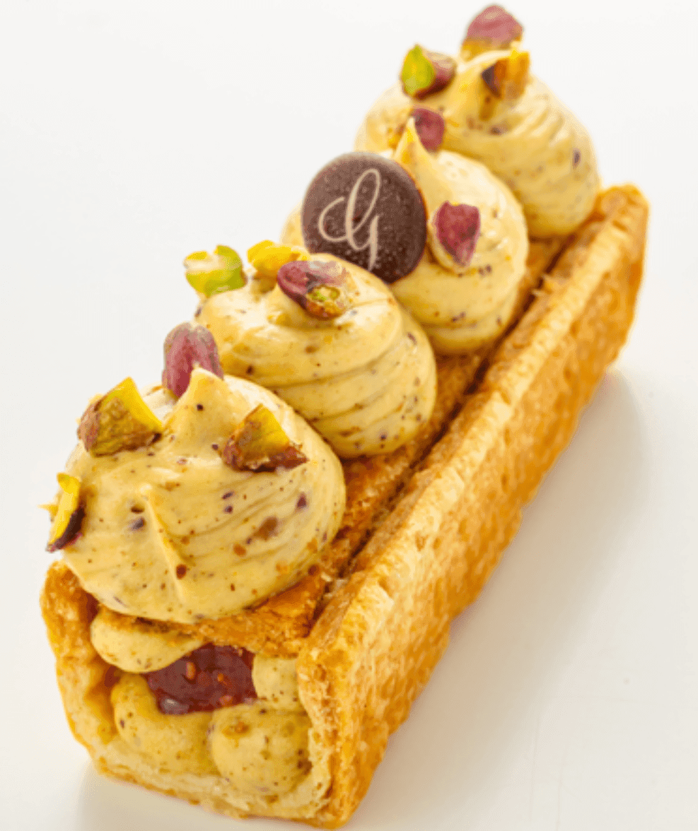 Mille feuille Pistache Framboise