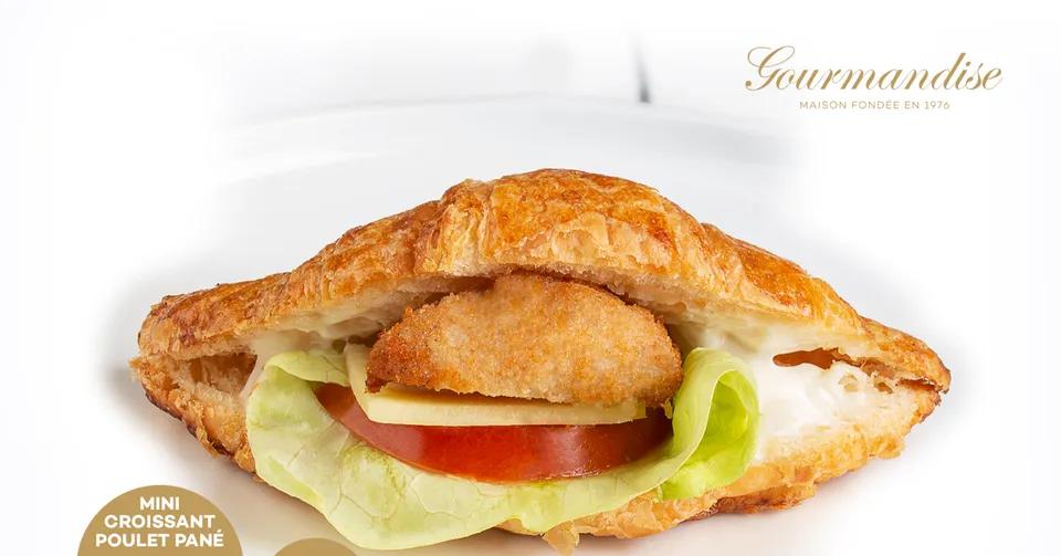 Mini Croissant poulet pané