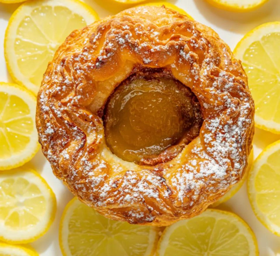 Tarte citron noisette