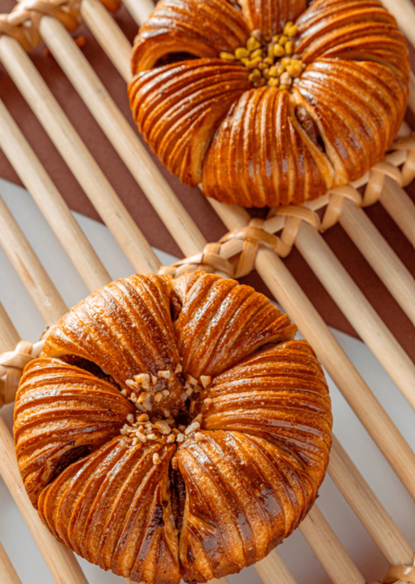 Fleur praliné noisette