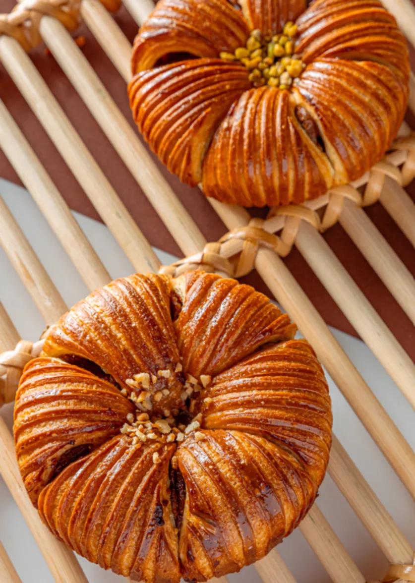Fleur praliné noisette