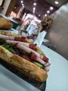 Panino Jambon Fleuri Farcie 100g