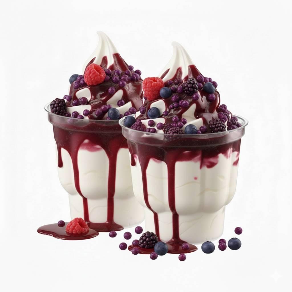 Sundae Fruits Des Bois