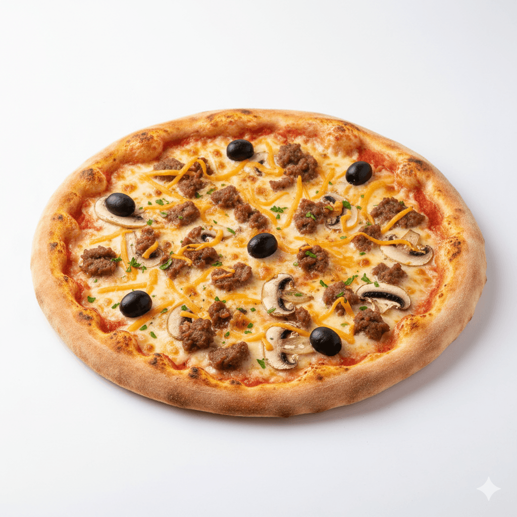 Pizza Sauce Fromage Bolognaise