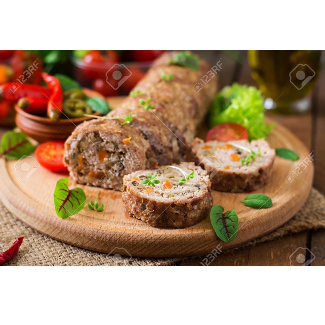 Plat Roulé de Viande Hachée