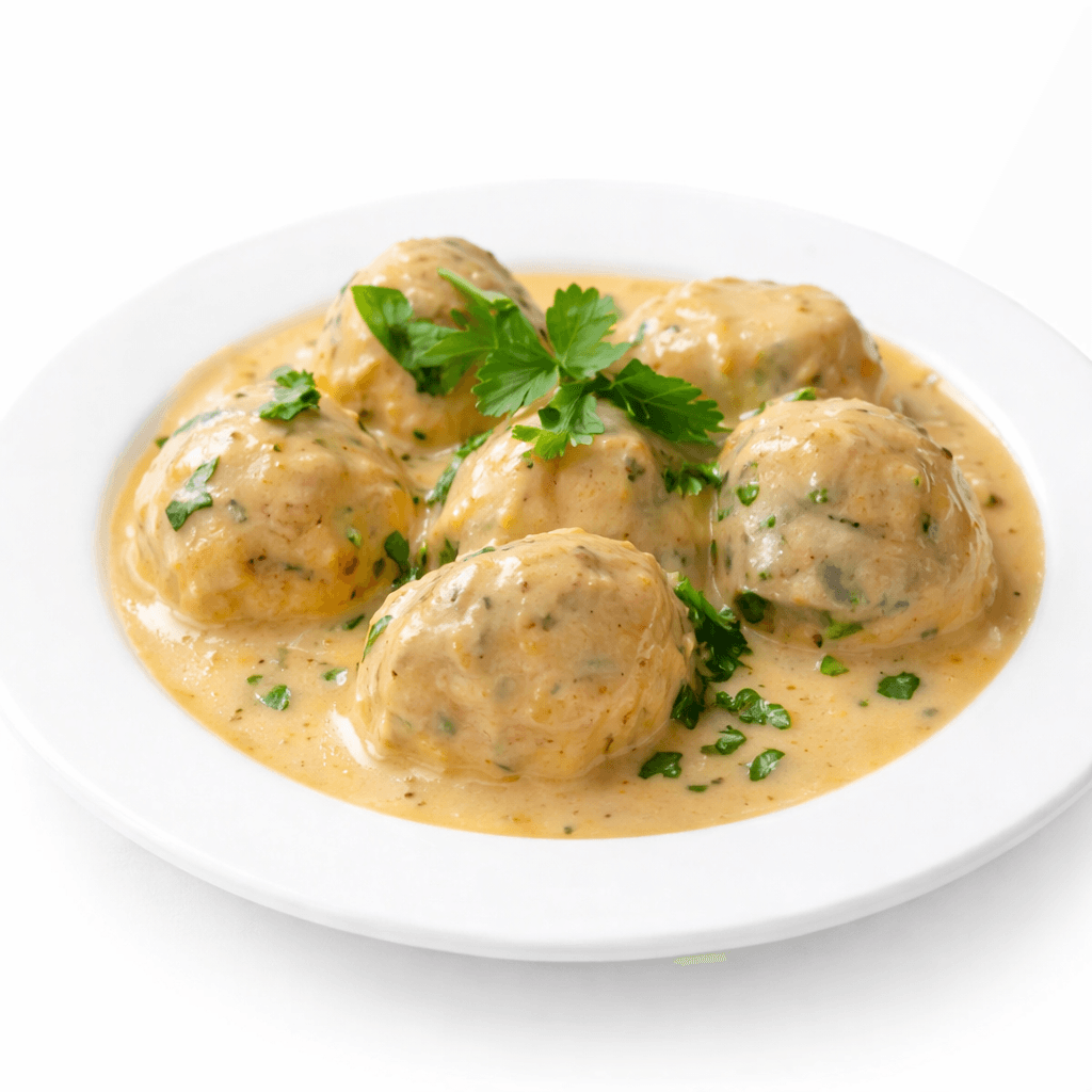 Plat Boulettes d'Escalope au Fromage