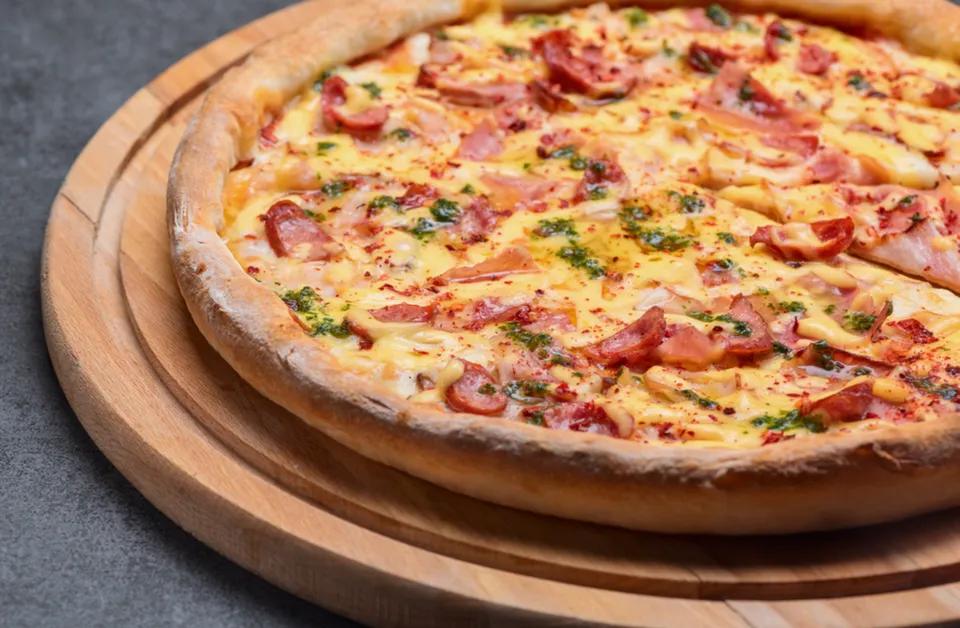Pizza Poulet fumé