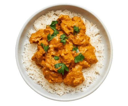 Butter Beef Curry & Riz Blanc