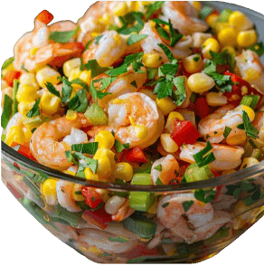 Salade de Crevettes aux Légumes