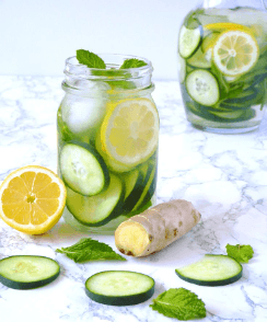 Detox Ginger Cucumber Lemon
