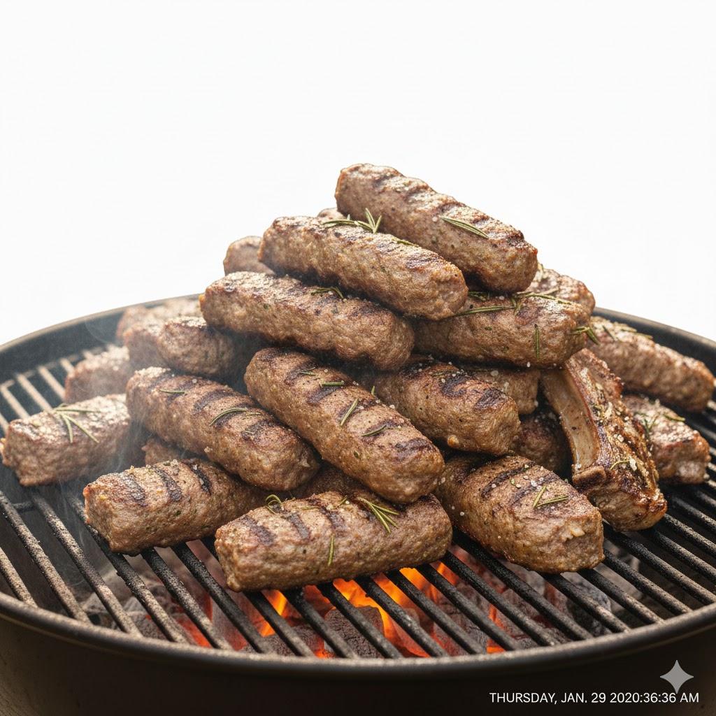 كفتة مشوية /Kafta Grillée