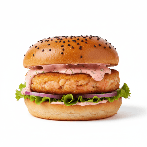 Burger aux crevettes