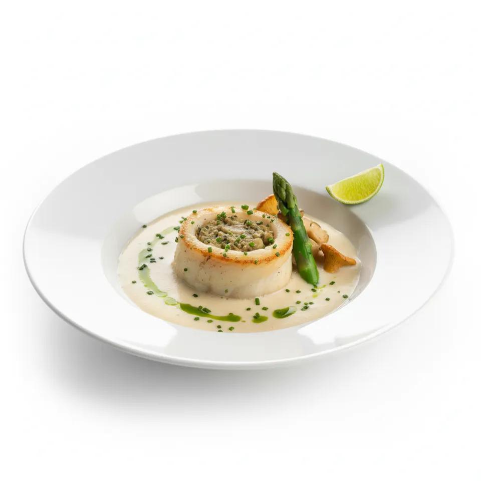 Filet de Sole Farcie aux crevettes