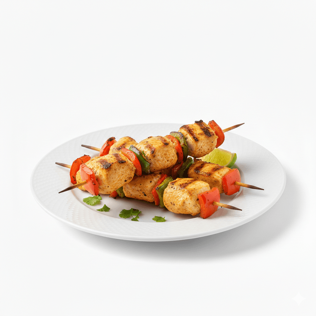 Brochettes de Poulet Marinées