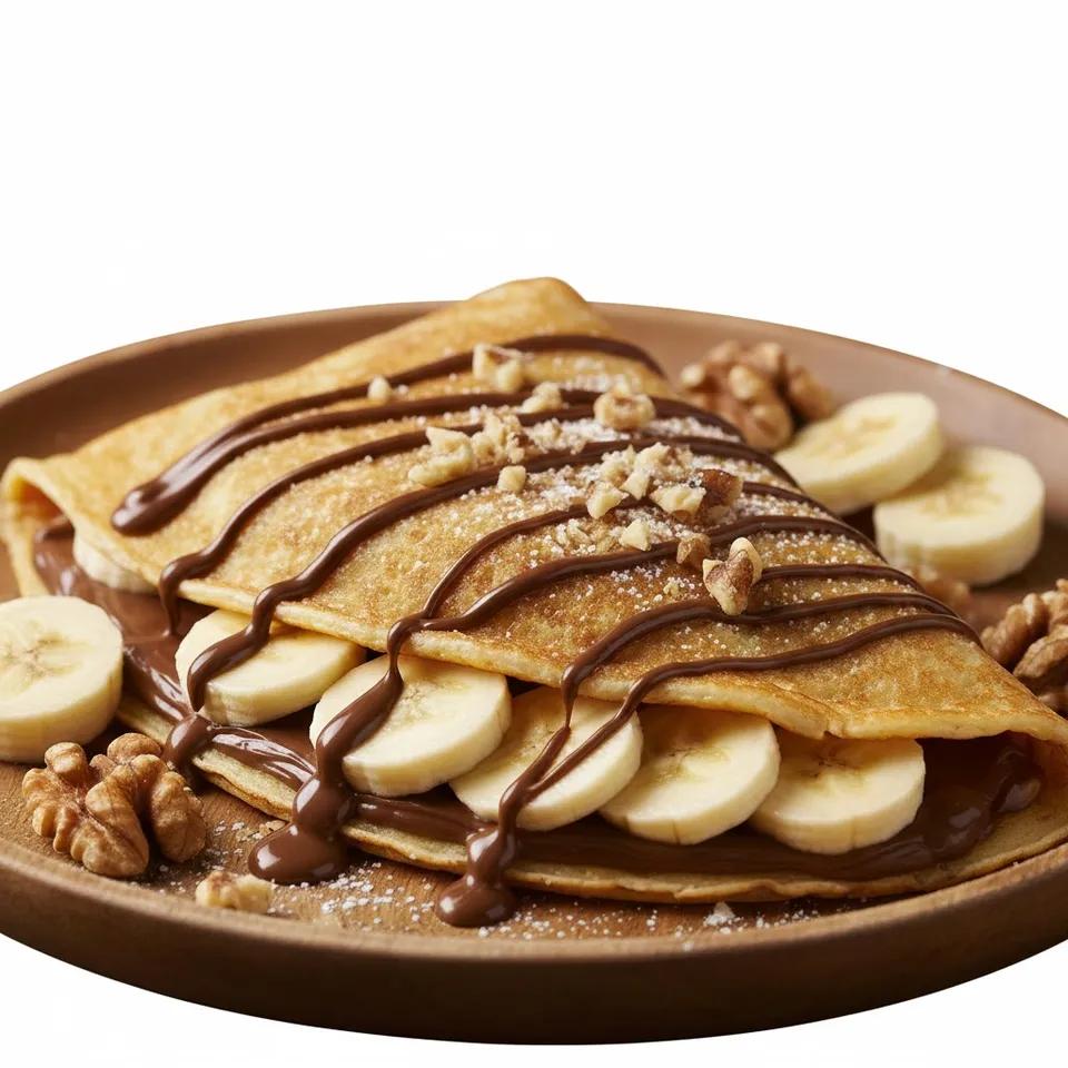 Creps Banane et Noix