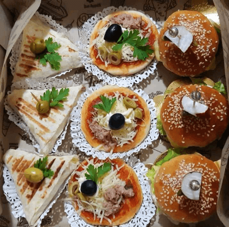 Plateaux Salés 50 Pcs