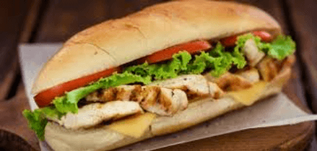 Sandwich Escalope Grillée