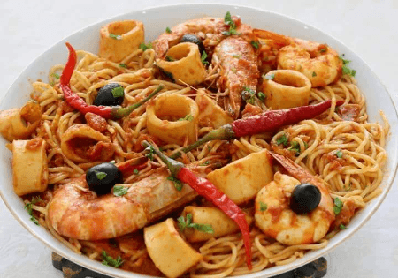 Spaghetti Fruits De Mer