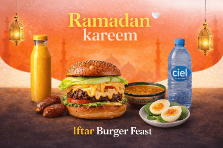 Iftar Burger Feast
