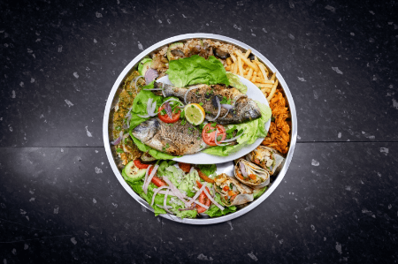 Synya Poisson Grillée  2 Personnes