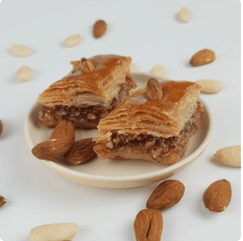 Baklawa syrienne au cacahuète