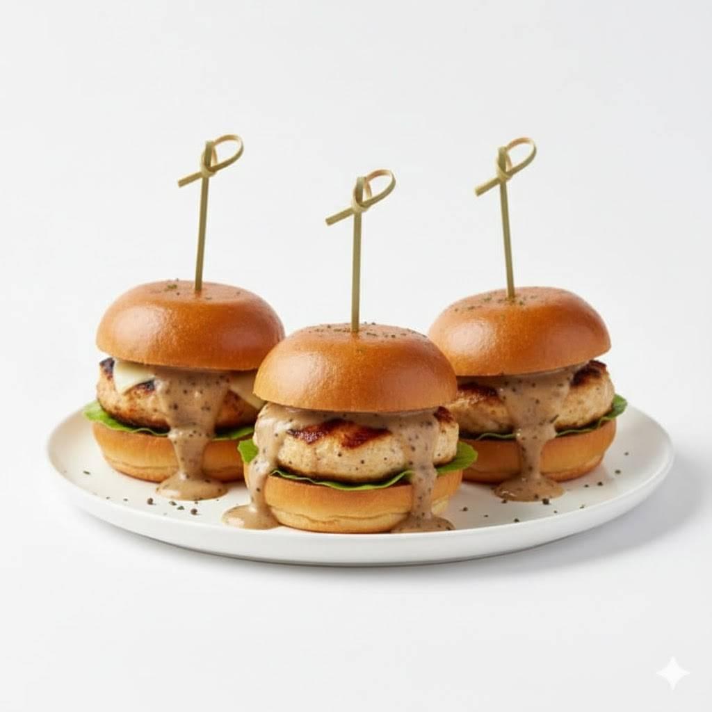 Mini burger viande hachée