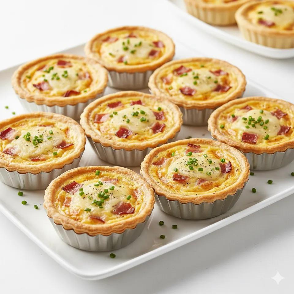 Mini quiche thon