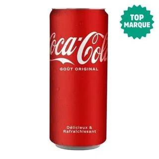 Coca Cola canette slim 25cl