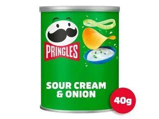 PRINGLES SOUR CREAM & ONION 40G